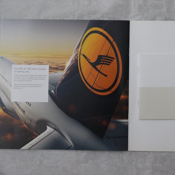 Lufthansa Airlines First Class First Facts Brochure Booklet Information Book LH - Picture 3 of 6